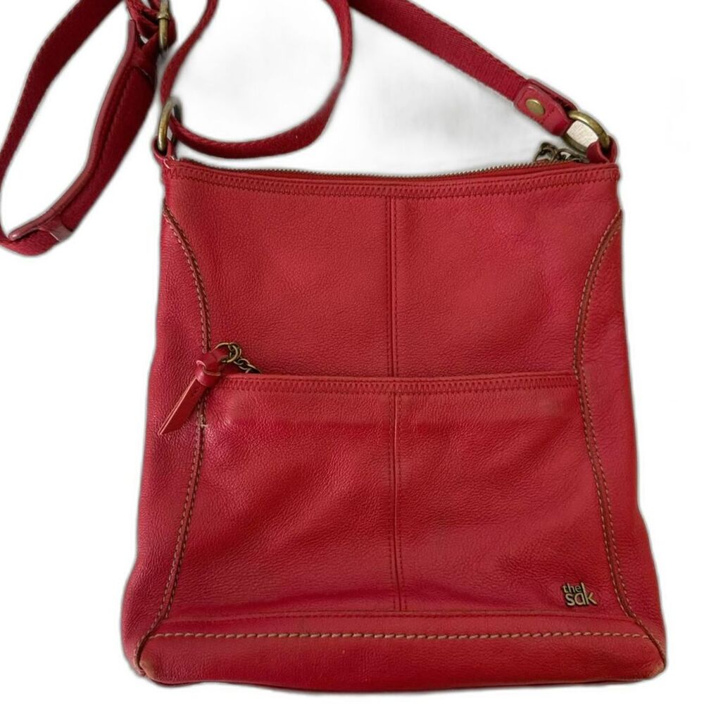 Vintage The Sak Women's Red Bag